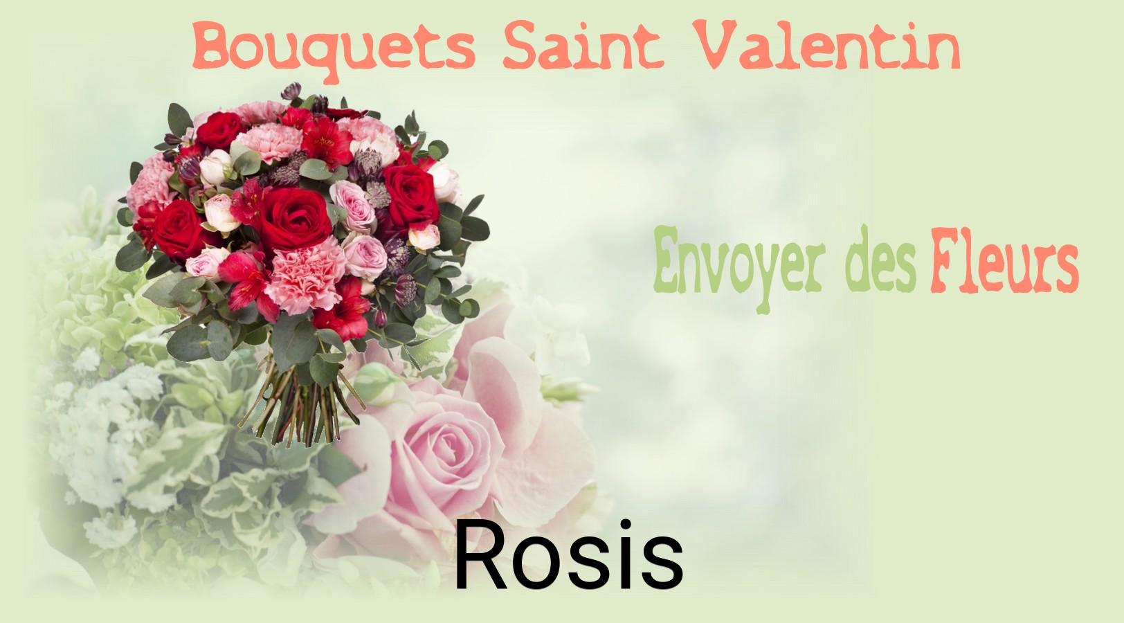 Roses de Saint-Valentin livrées à Rosis